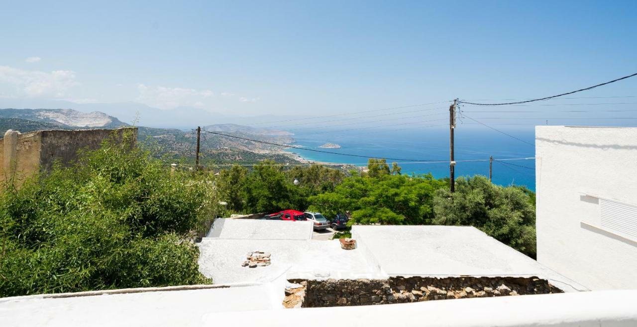 فيلا Splendid Sea View Mirsini  المظهر الخارجي الصورة