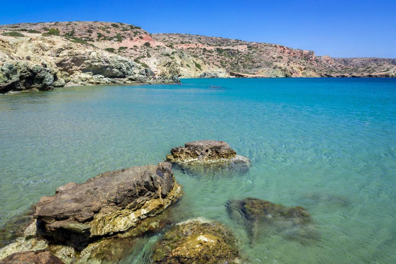 فيلا Splendid Sea View Mirsini  المظهر الخارجي الصورة
