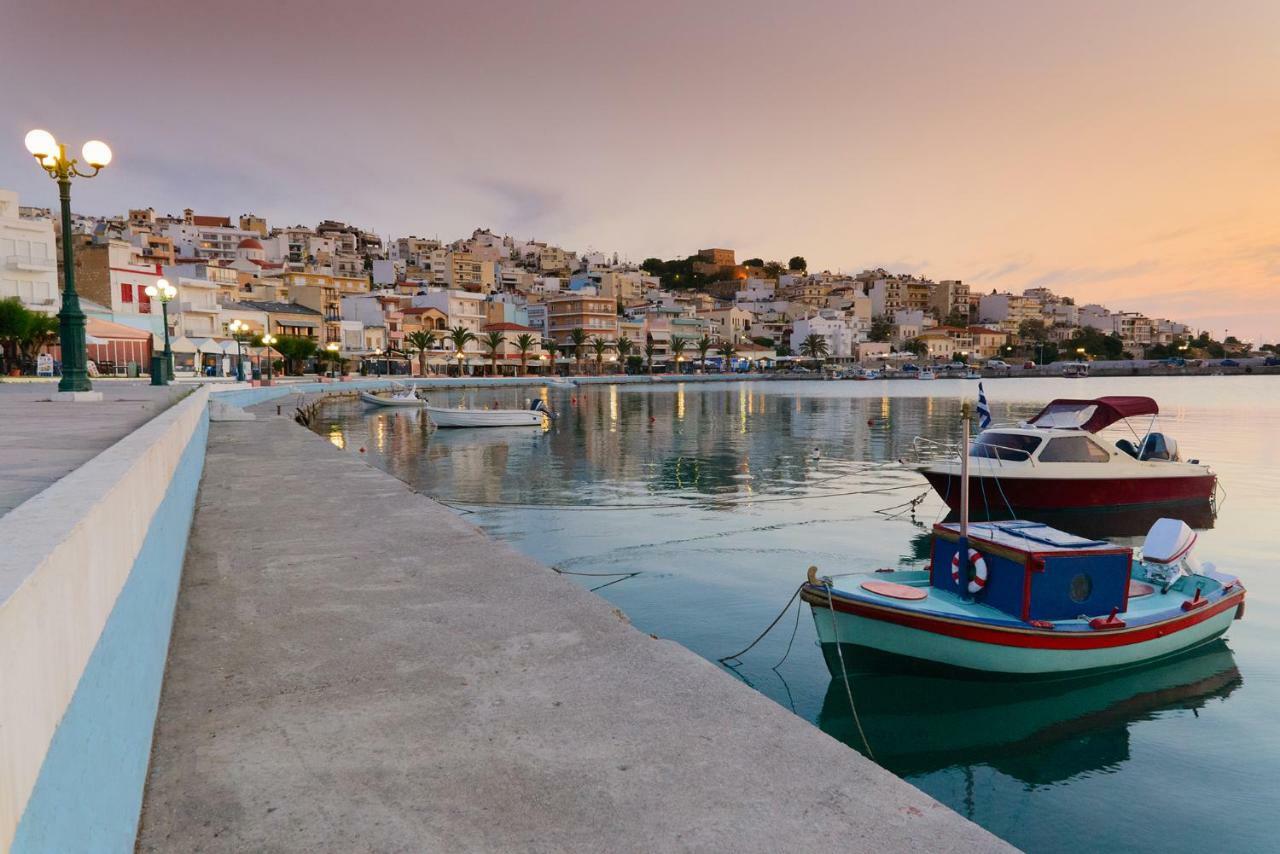 فيلا Splendid Sea View Mirsini  المظهر الخارجي الصورة